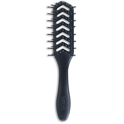 DENMAN BROSSE ARAIGNEE NOIRE MATE