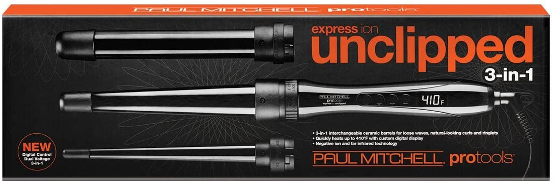 PAUL MITCHELL - Fer à frisé Tige Express Ion UNCLIPPED 3 EN 1