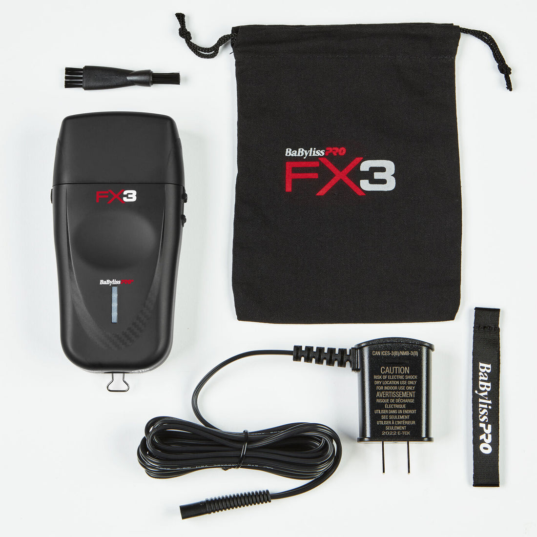 BaBylissPRO® FX3 Rasoir double lame à haute vitesse avec / sans fil