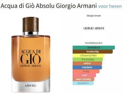 Giorgio Armani Acqua Di Gio Absolu eau de parfum For Men - Scentbar