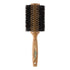Dannyco Professional Nature Pro Brosse circulaire avec manche en bois de chêne et poils de sanglier naturels Jumbo