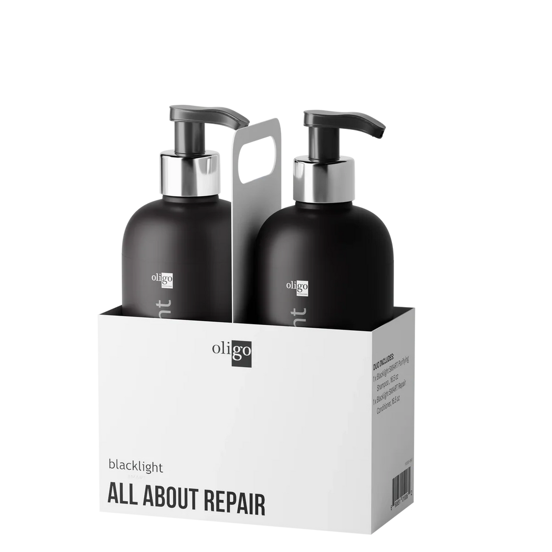 DUO oligo blacklight smart purifying shampoo et repair conditioner
