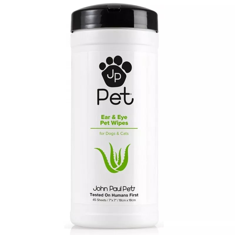JOHN PAUL PET Wipes for Dogs and Cats, for Eyes and Ears