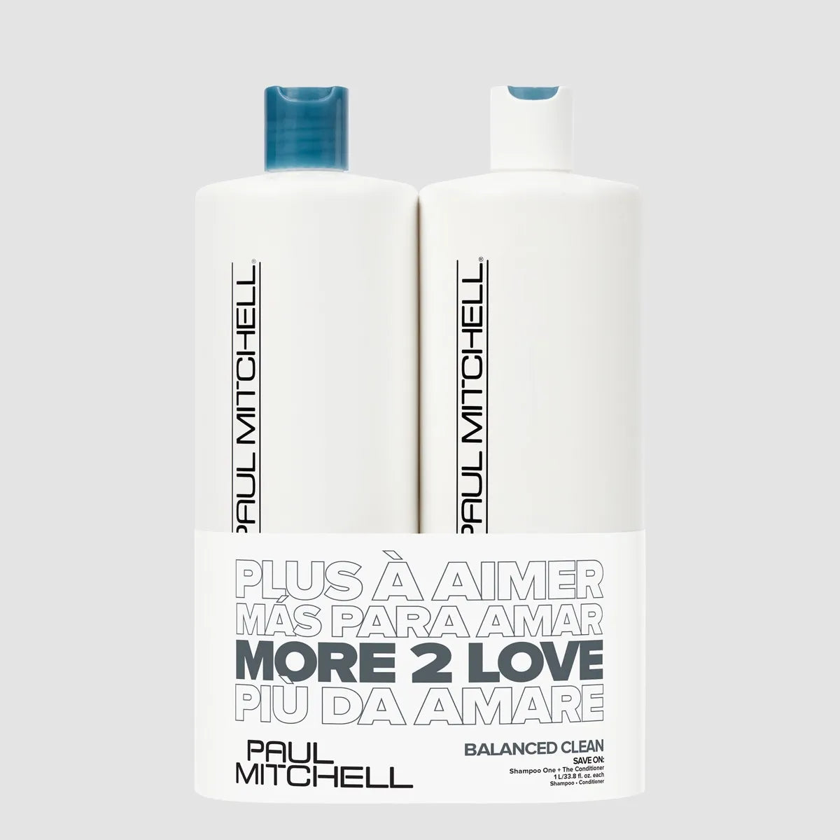 Paul Mitchell Balanced Clean Liter Set