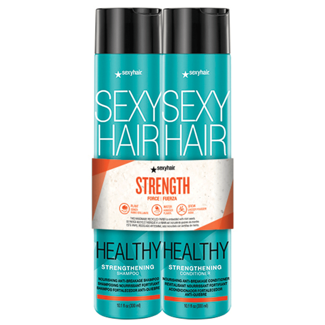 Strong Sexy Hair Strengthening Shampoo, Conditioner Duo