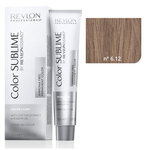 Color sublime 6.12 dark ash iridescent blonde