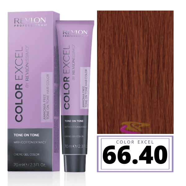 Color Excel Tone On Tone 66.40 Intense Copper
