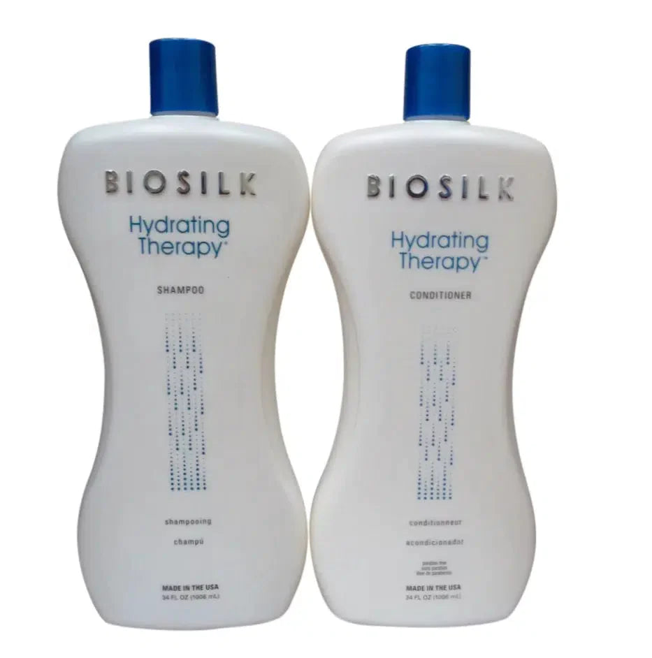 Biosilk Hydrating Therapy Shampoo &amp; Conditioner Duo 34 oz