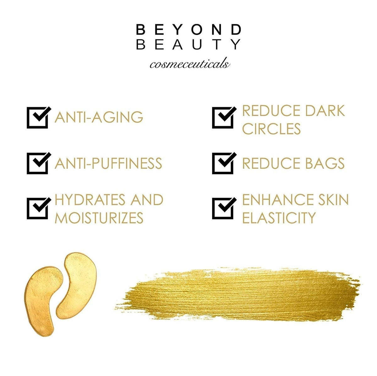 24K Gold Collagen Eye Mask - Scentbar