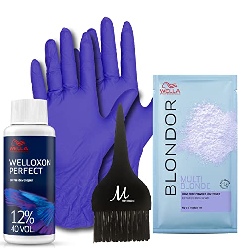 Wella Mini Developer, Travel size Wella Blondor Bleach,