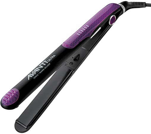 Ultra Ionic, Nano-Silver &amp; Tourmaline Flat Iron