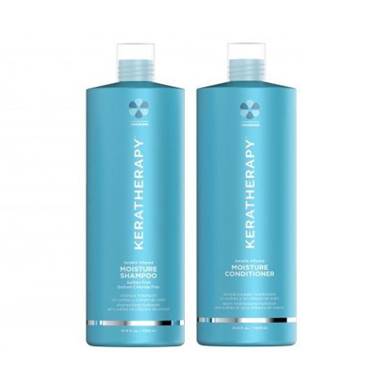Keratin Infused Moisture Shampoo &amp; Conditioner