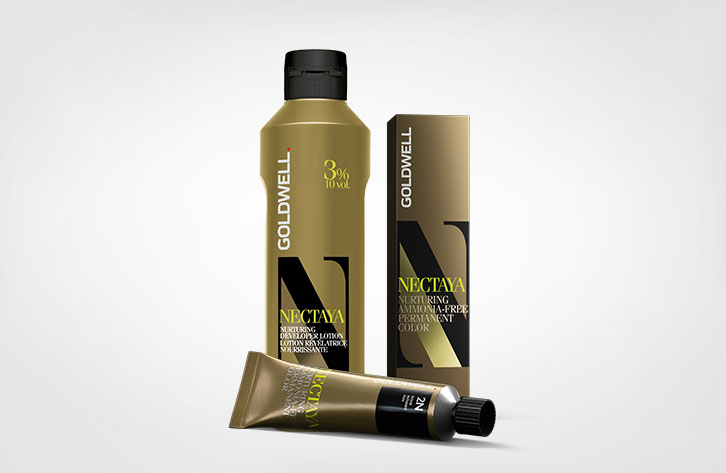Combo Nectaya 3% 10 Volume Developer Nectaya 2N Color