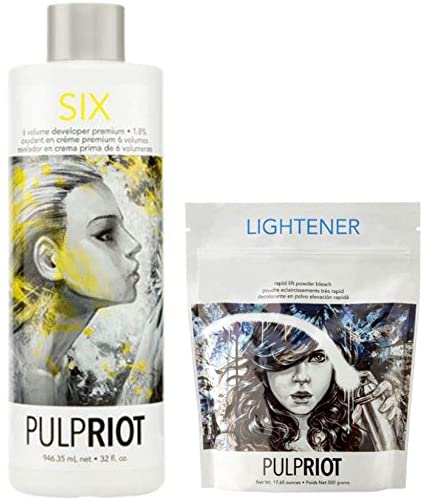 Combo Superior Scalp Developer 1.9% Six Vol and Powder Lightener