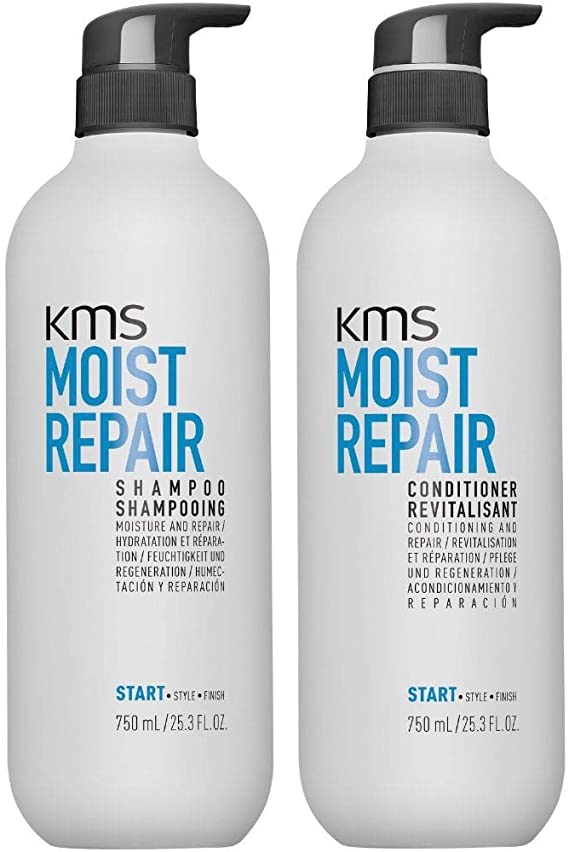 KMS Moist Repair Shampoo &amp; Conditioner 25.3 oz / 750ml