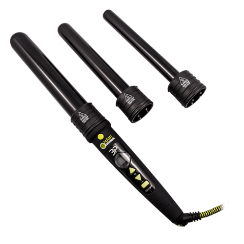 Hair Forensic New Wave 50D 3-in-1 Curling Wand Set