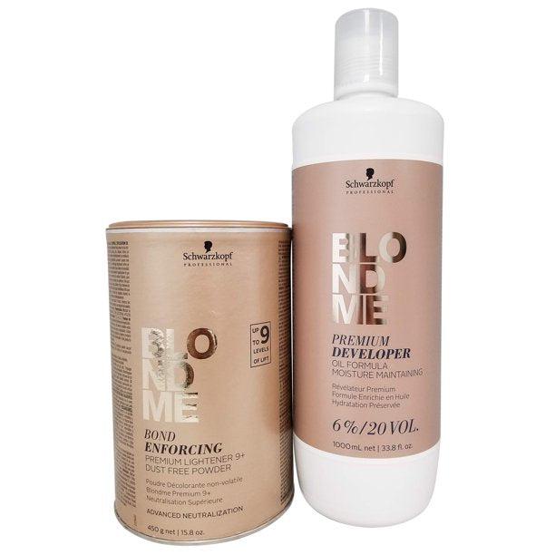Schwarzkopf BLONDME Premium Developer 20 Volume Duo Set