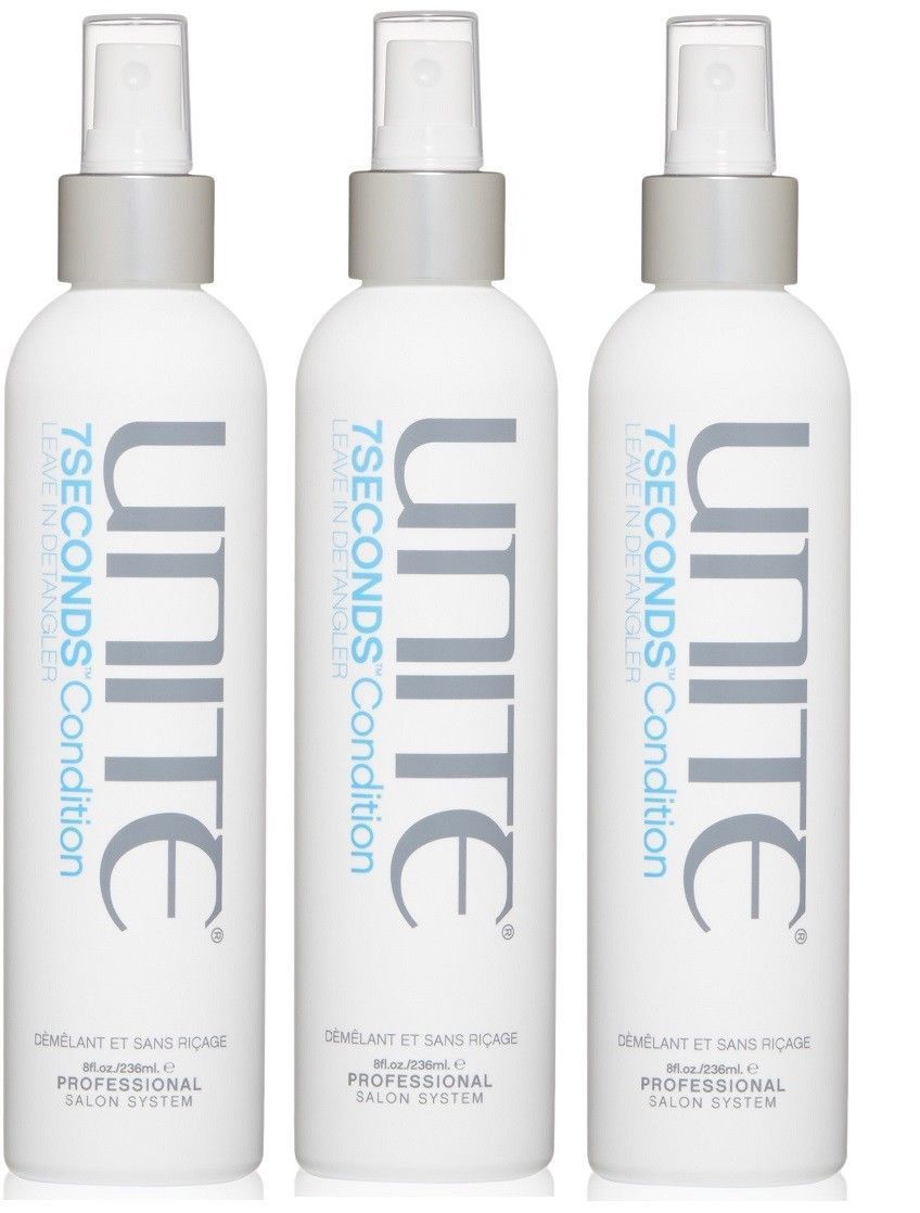 Unite 7Seconds Shampoo + Conditioner + 7Seconds Leave In Conditioner Set