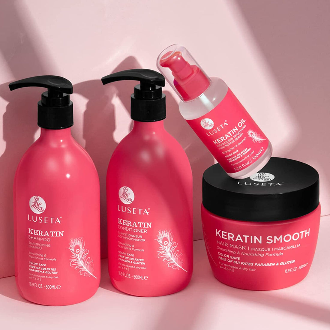 Luseta Keratin Smooth 4 Piece Collection
