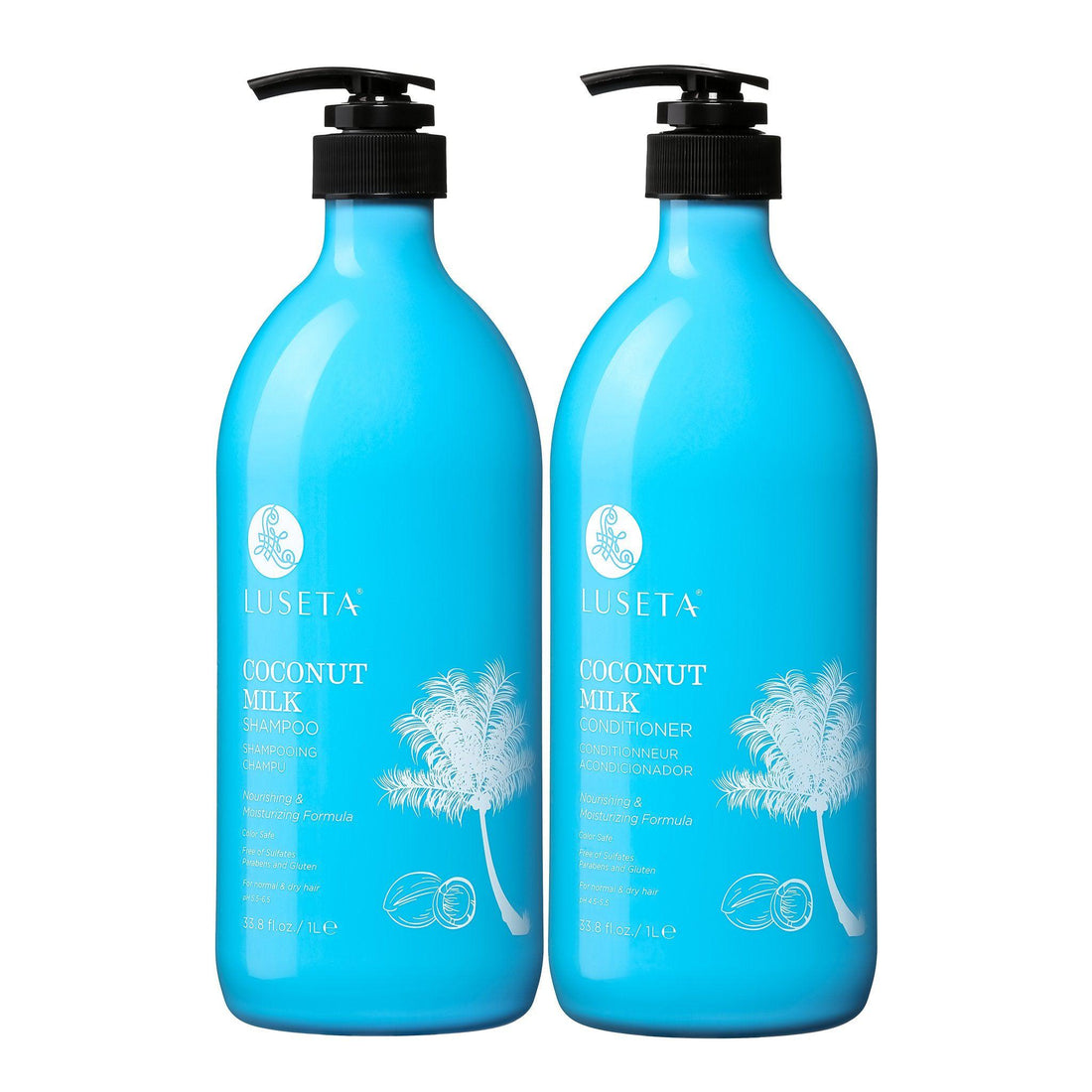 Luseta Coconut Milk Shampoo &amp; Conditioner Duo