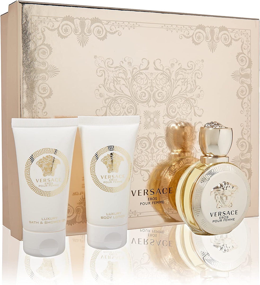Eros Pour Femme for Women 3 Piece Gift Set