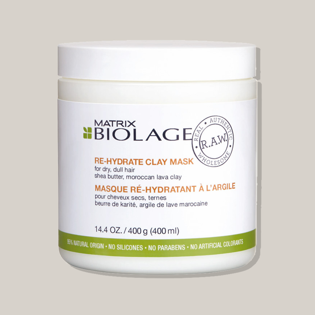 R.A.W. Re-hydrate Clay Mask