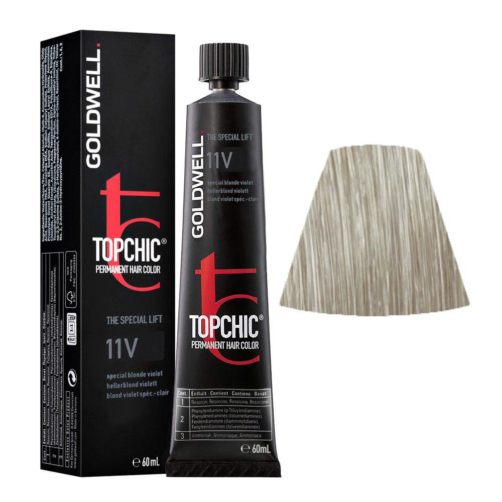 Topchic Hair Color 11V Special blonde violet.
