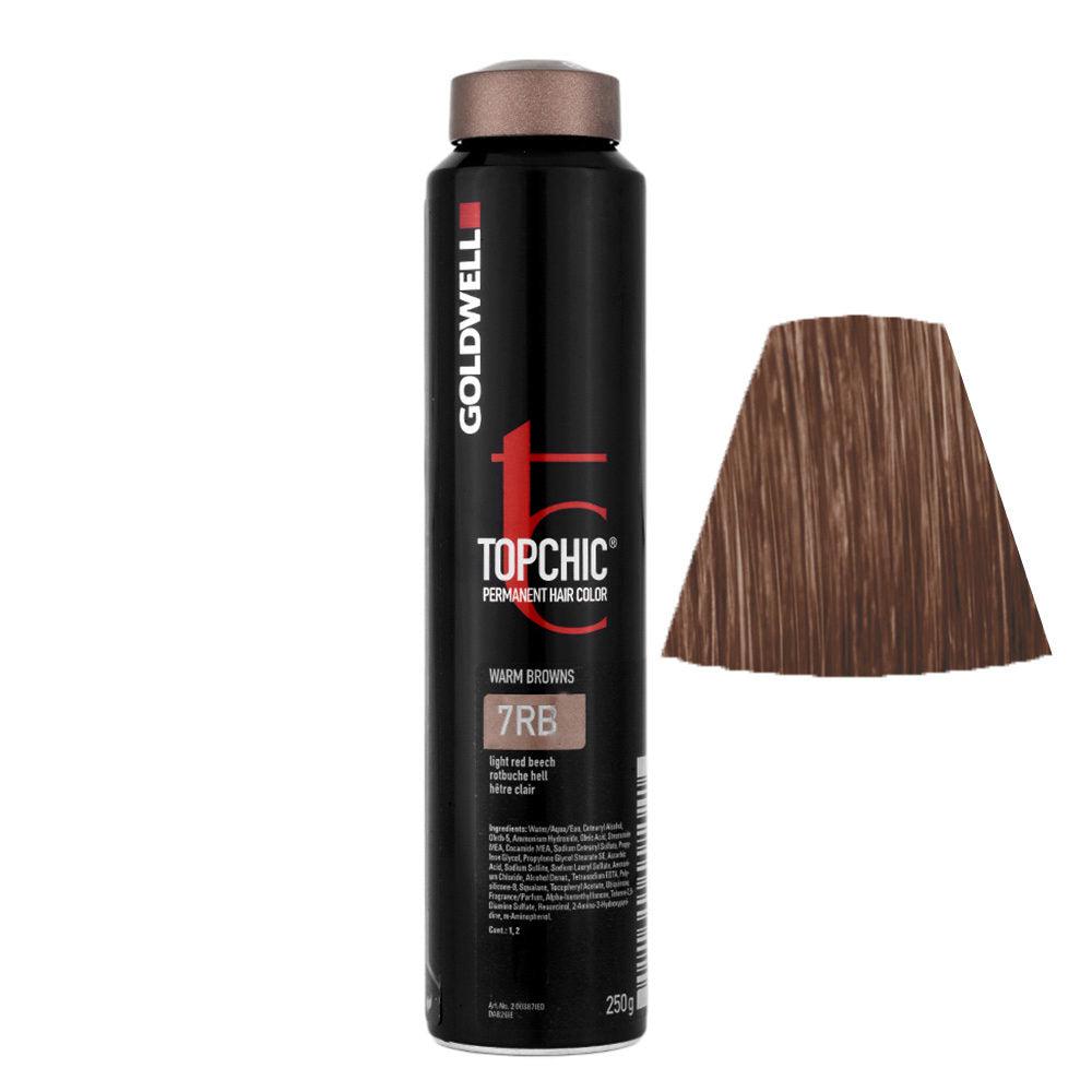 Topchic Hair Color 7RB Light red beech.