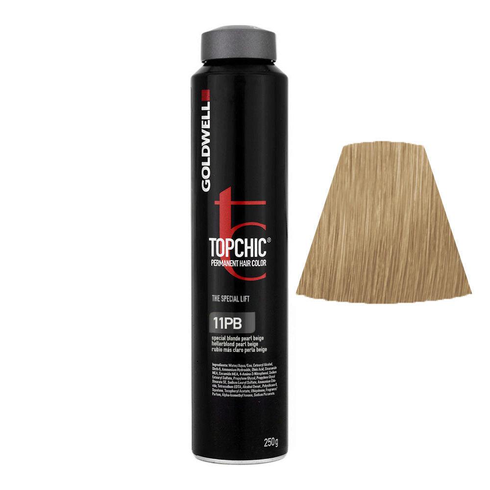 Topchic Hair Color 11PB Special blonde pearl beige.