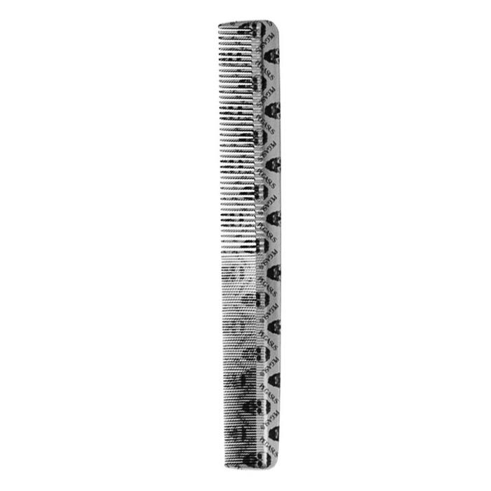 “Skulleto” Hard Rubber Barber Comb (6.5&quot;)