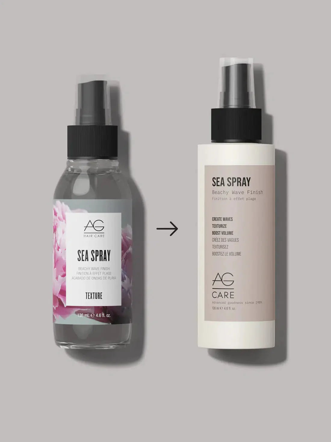AG Care Sea Spray Beachy Wave Finish 136 ml