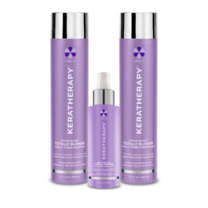 keratin infused Totally Blonde Trio