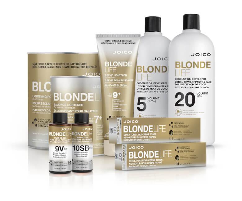 Joico BUILD BONDS FOR BRILLIANT BLONDES 9 piece kit