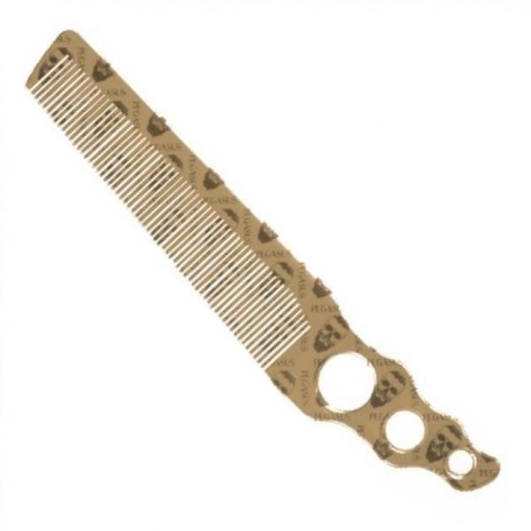 “Skulleto” Hard Rubber Clipper Comb (8.03&quot;)
