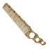 “Skulleto” Hard Rubber Clipper Comb (8.03")