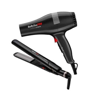 Ceramix Xtreme Styling duo Hairdryer - Flat Iron