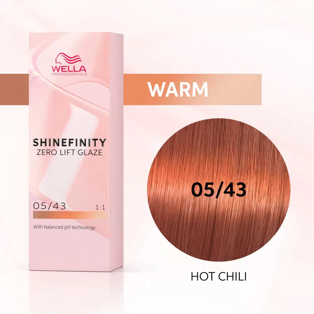 Shinefinity zero lift glaze 5/43 Hot Chili
