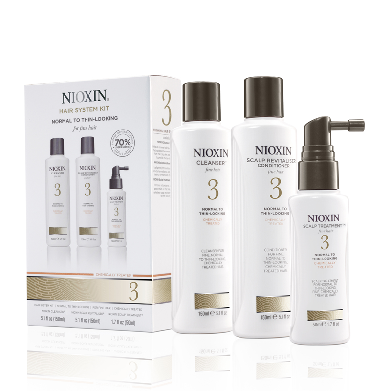 Three Part Hair Kit System 3