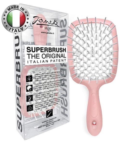 Super Brush - Pink Brush With White Pins