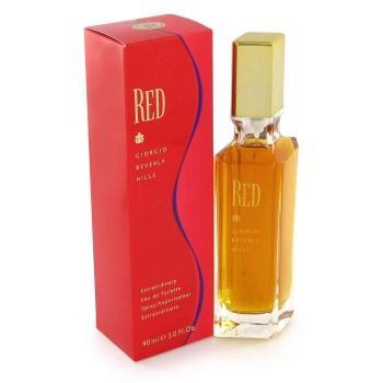 Red eau de toilette spray