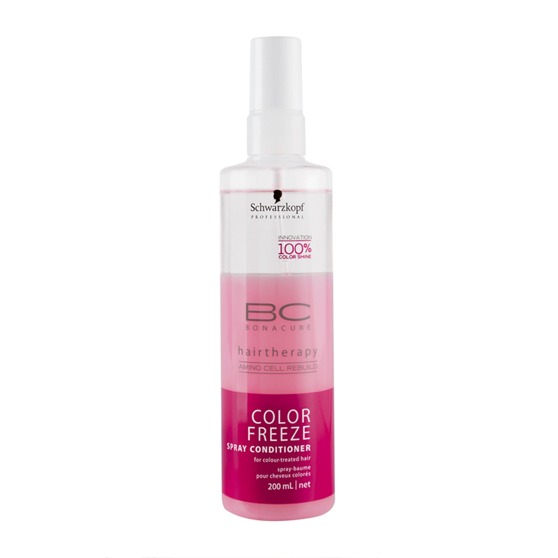 BC Bonacure Color Freeze spray conditioner for colour-treated hair