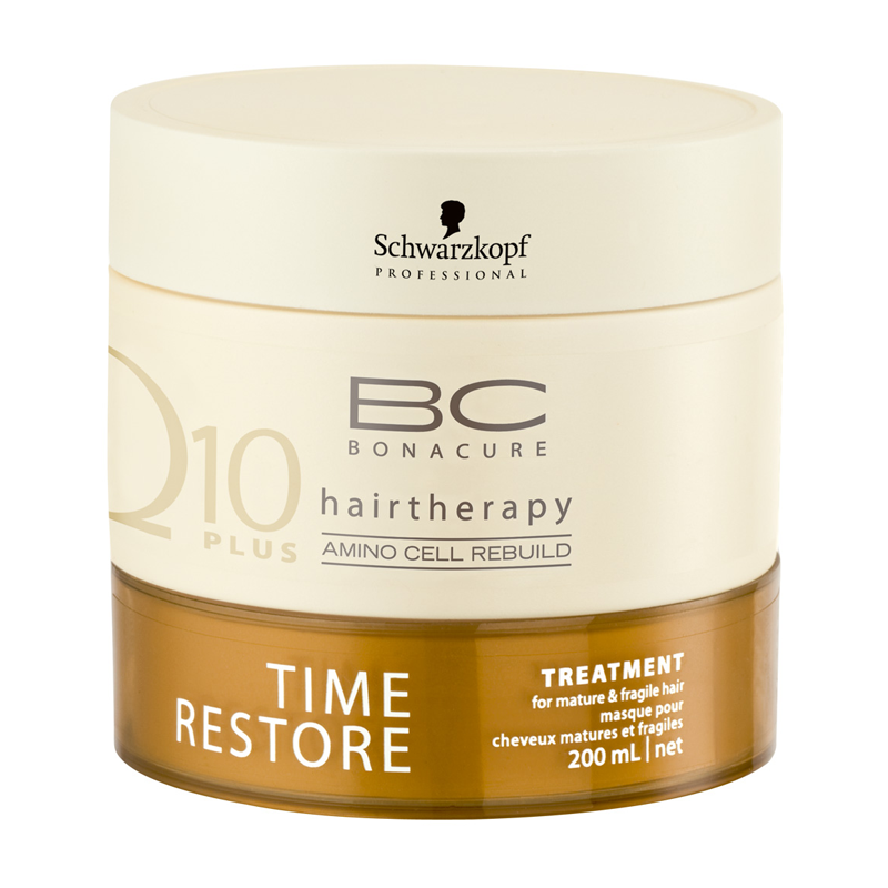BC Bonacure Q10 Plus Time Restore treatment for mature and fragile hair