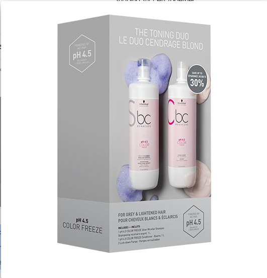 Color Freeze Silver Liter Duo