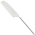 White Mini Pin Tail Comb 180mm