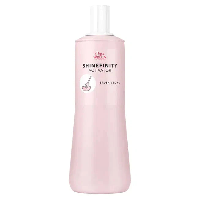 Shinefinity Color Glaze Activator 2% Brush &amp; Bowl Usage