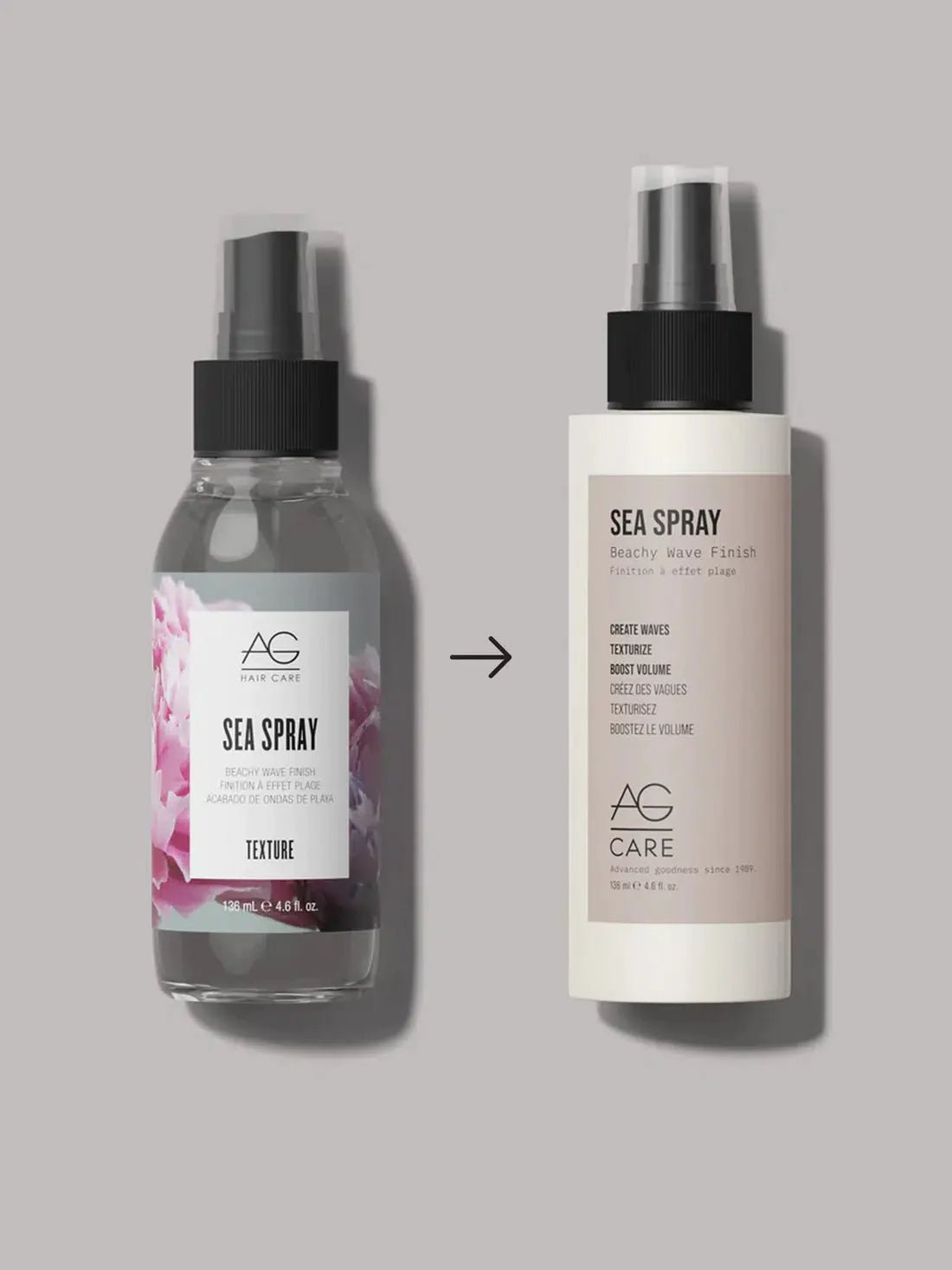 AG Care Sea Spray Beachy Wave Finish 136 ml - Scentbar