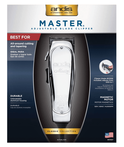 Andis Master Adjustable Blade Clipper - Scentbar