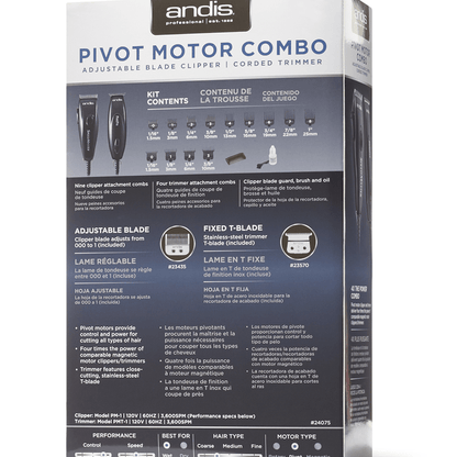 Andis Professional Pivot Motor Clipper and Trimmer SBS-395966 - Scentbar