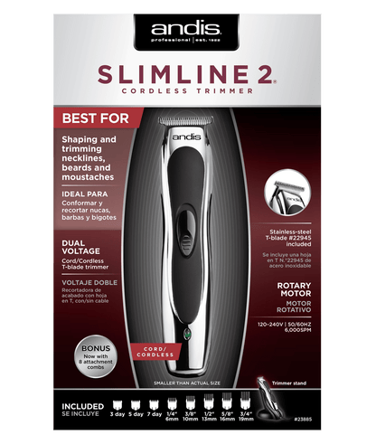 Andis SlimLine 2 T-Blade trimmer - Scentbar