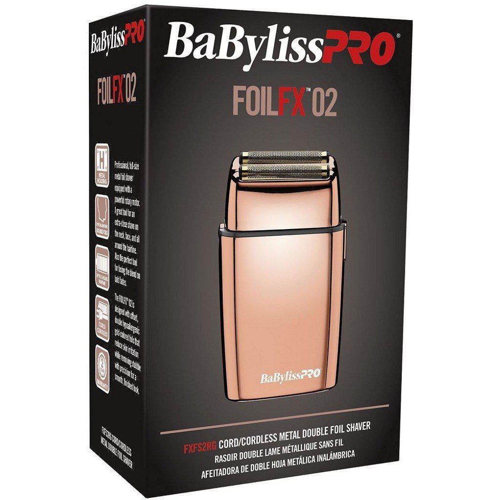 FOILFX02 Cordless Metal Double Foil Shaver 